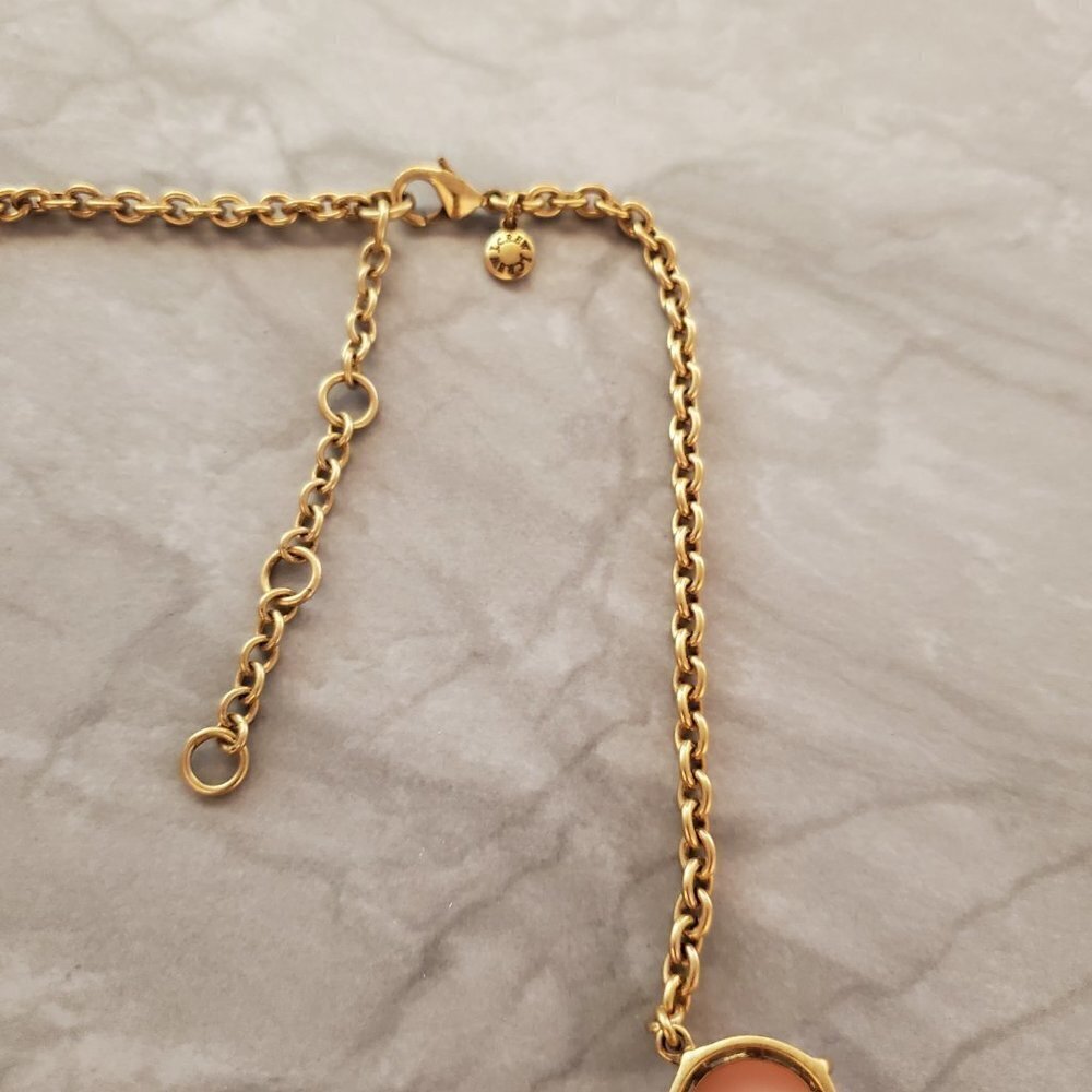 💕 J.Crew Light Blush Pink Enamal Dot Bubble Necklace 💕 - Picture 9 of 12